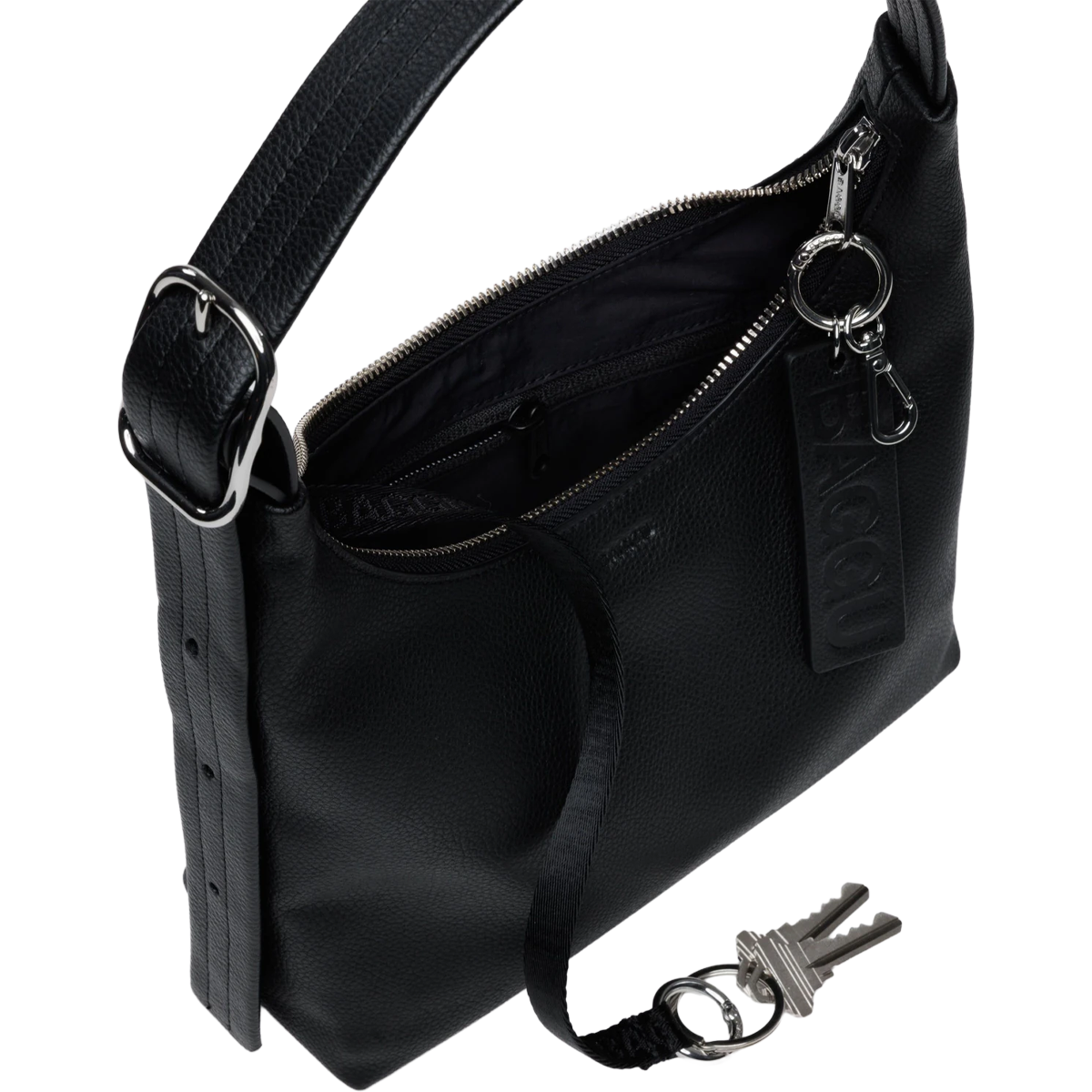 Mini Recycled Leather Shoulder Bag alternate view