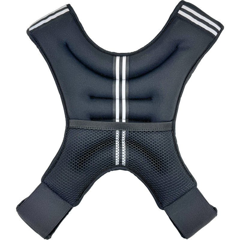 GoFit Neoprene 10 lb Weighted Vest, GoFit GoFit Neoprene 10 lb Weighted Vest Back