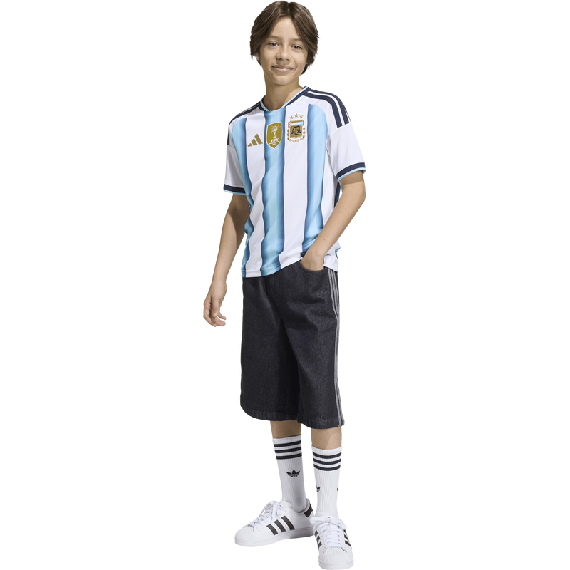 Youth Argentina AFA Home Replica Jersey, Adidas Youth Argentina AFA Home Replica Jersey Full View