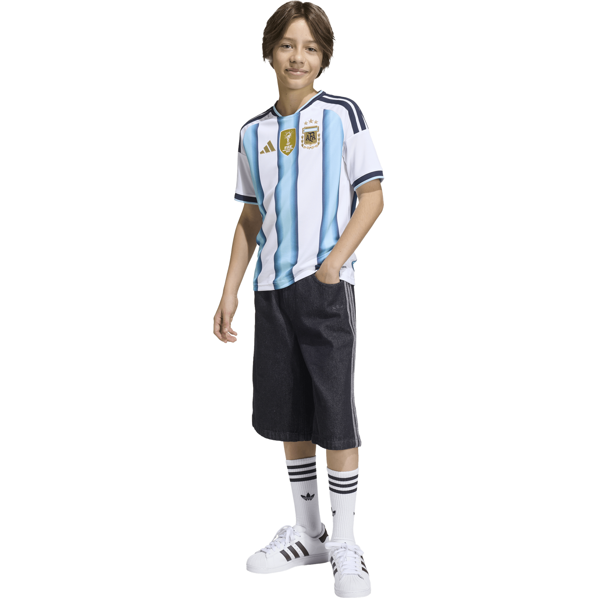 Youth Argentina AFA Home Replica Jersey alternate view