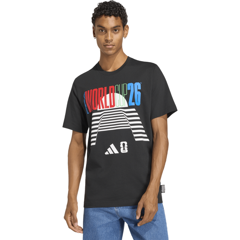 Men's FIFA World Cup 26 Tour Tee, Adidas Men's FIFA World Cup 26 Tour Tee on Model