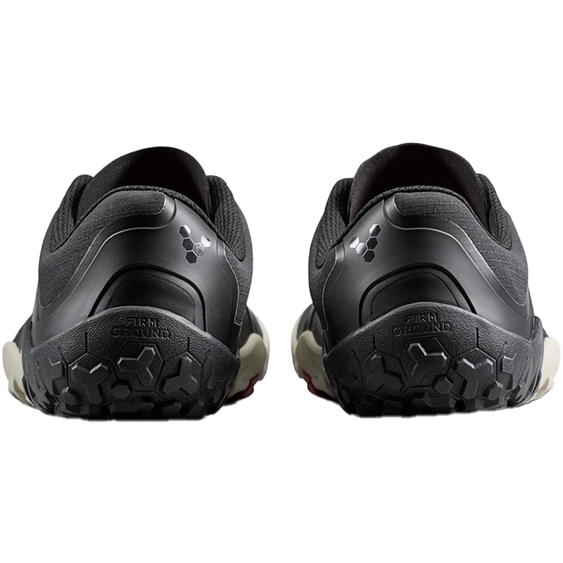 Men's Primus Trail 3 All Weather FG, VivoBareFoot Men'sPrimus Trail 3 All Weather FG in Obsidian pair back