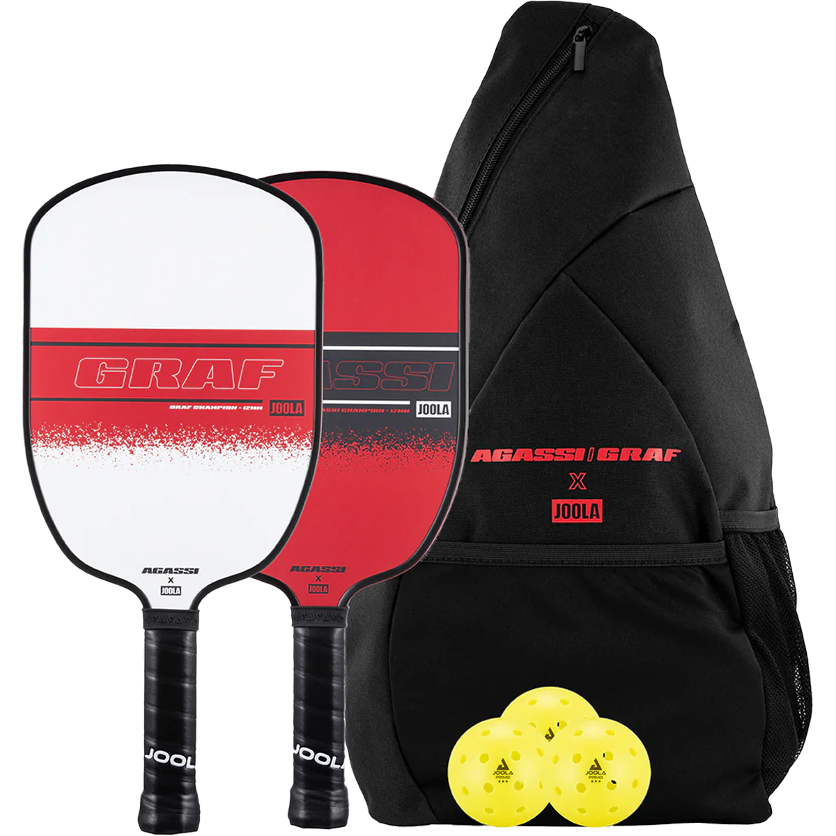 Agassi Graf Champion 12mm Pickleball Set alternate view