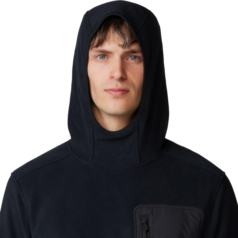 Men's First Tracks Fleece Pullover Hoody, Mountain Hardwear Men's First Tracks Fleece Pullover Hoody Front
