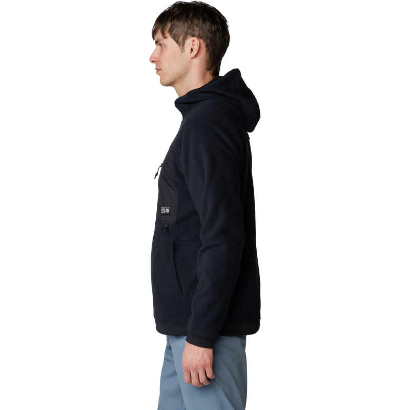 Men's First Tracks Fleece Pullover Hoody, Mountain Hardwear Men's First Tracks Fleece Pullover Hoody Side