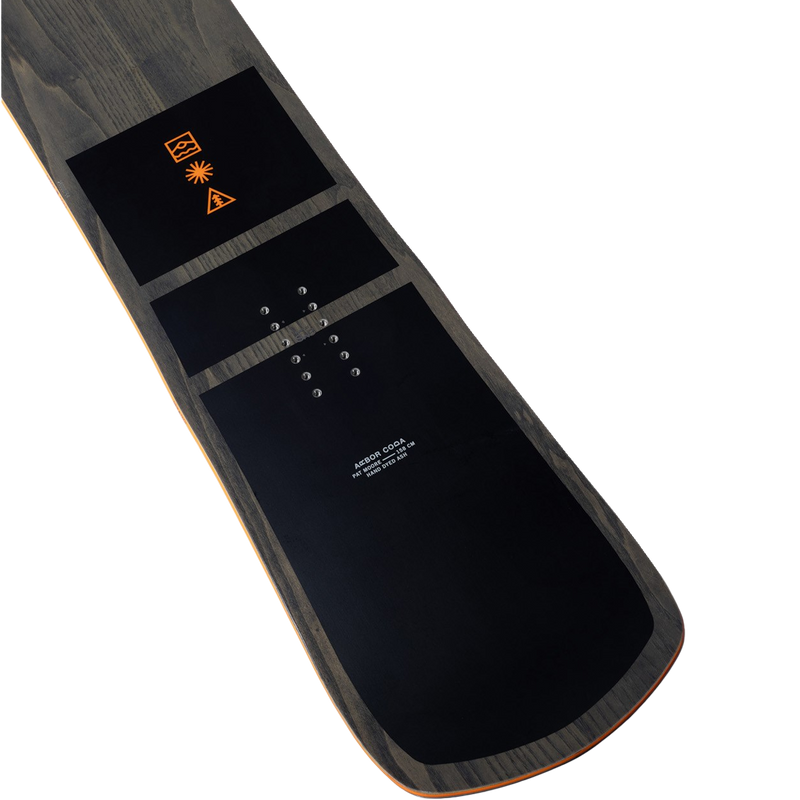 Coda, Arbor Snowboards Coda hole pattern