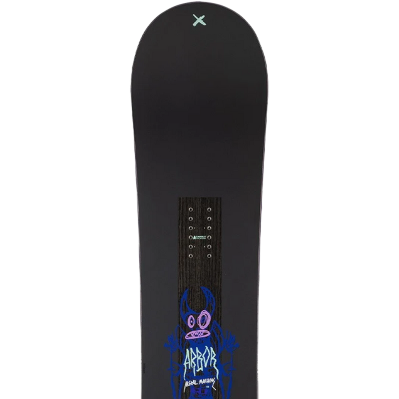 Metal Machine, Arbor Snowboards Metal Machine nose