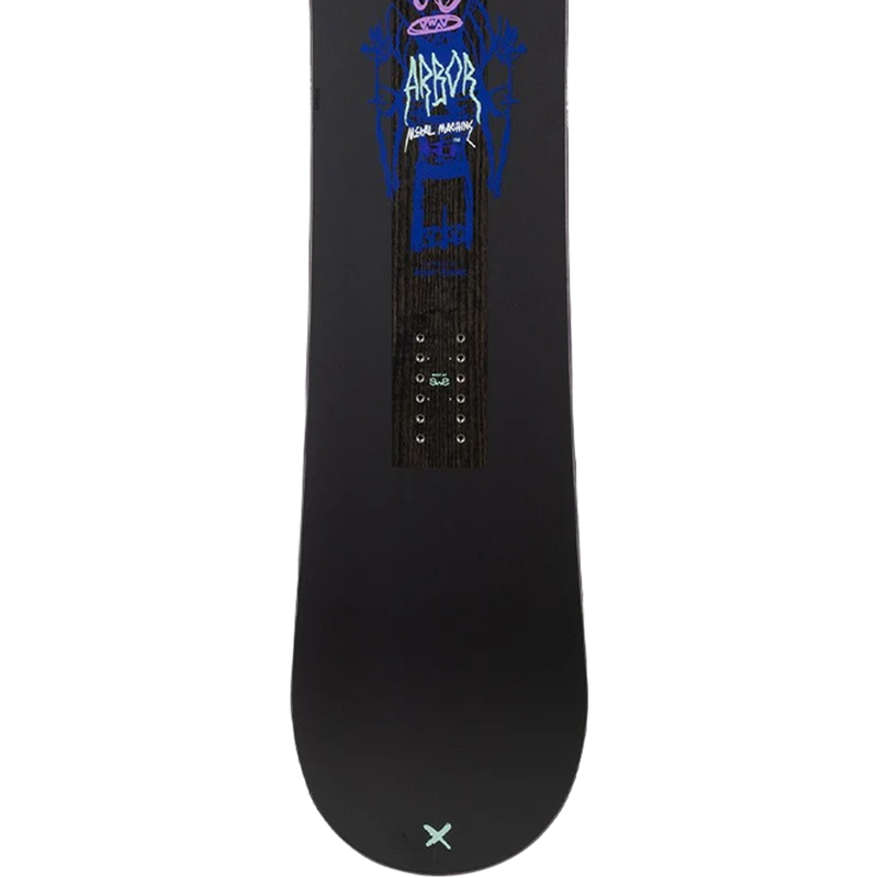 Metal Machine, Arbor Snowboards Metal Machine tail