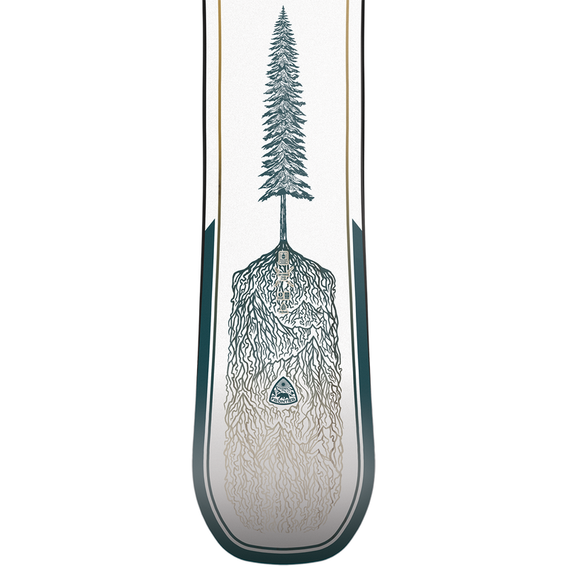 Frontier 2.0, Jones Snowboards Frontier 2.0 tail