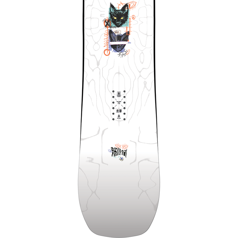 Rally Cat, Jones Snowboards Rally Cat tail