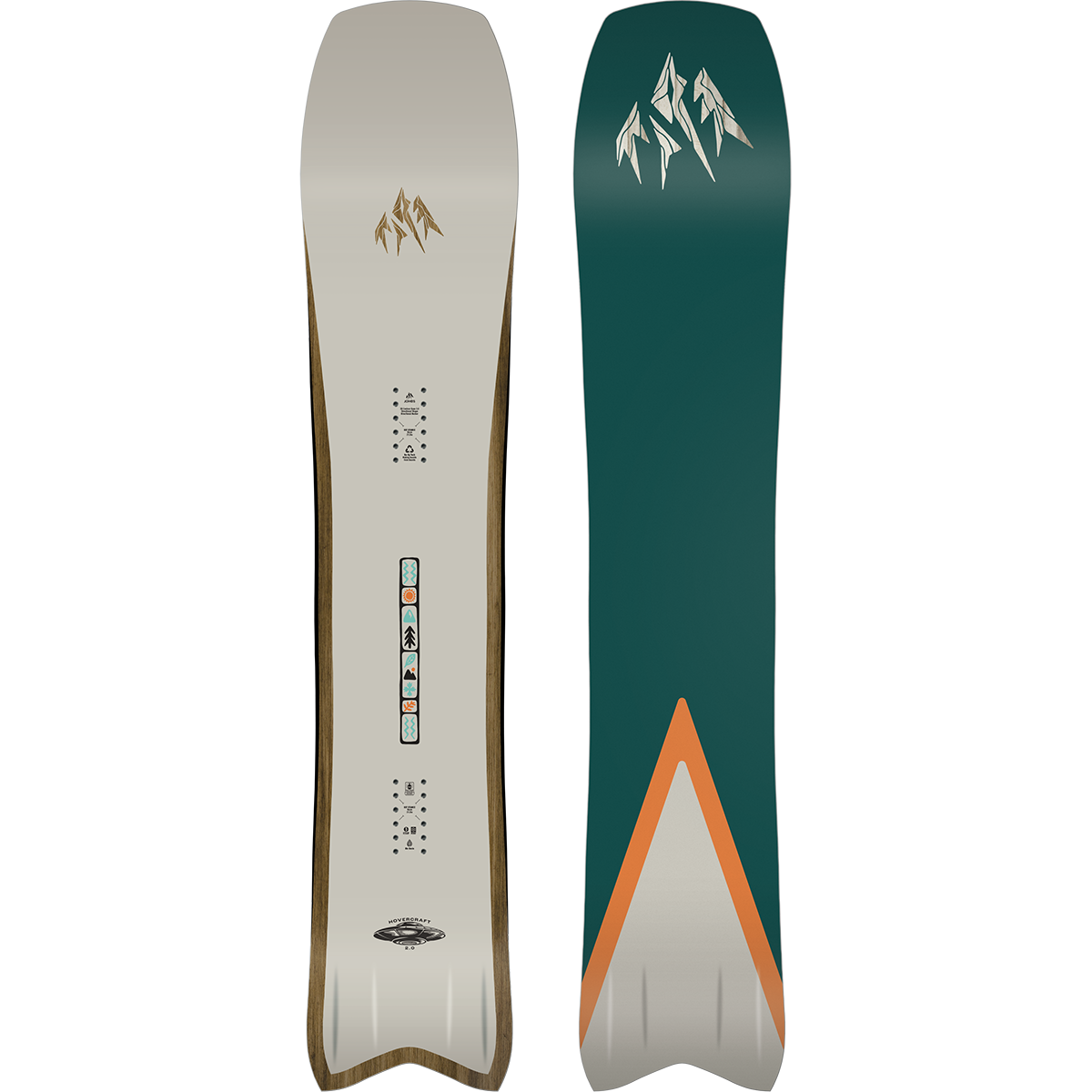 Jones Snowboards Hovercraft 2.0 Demo Snowboard alternate view