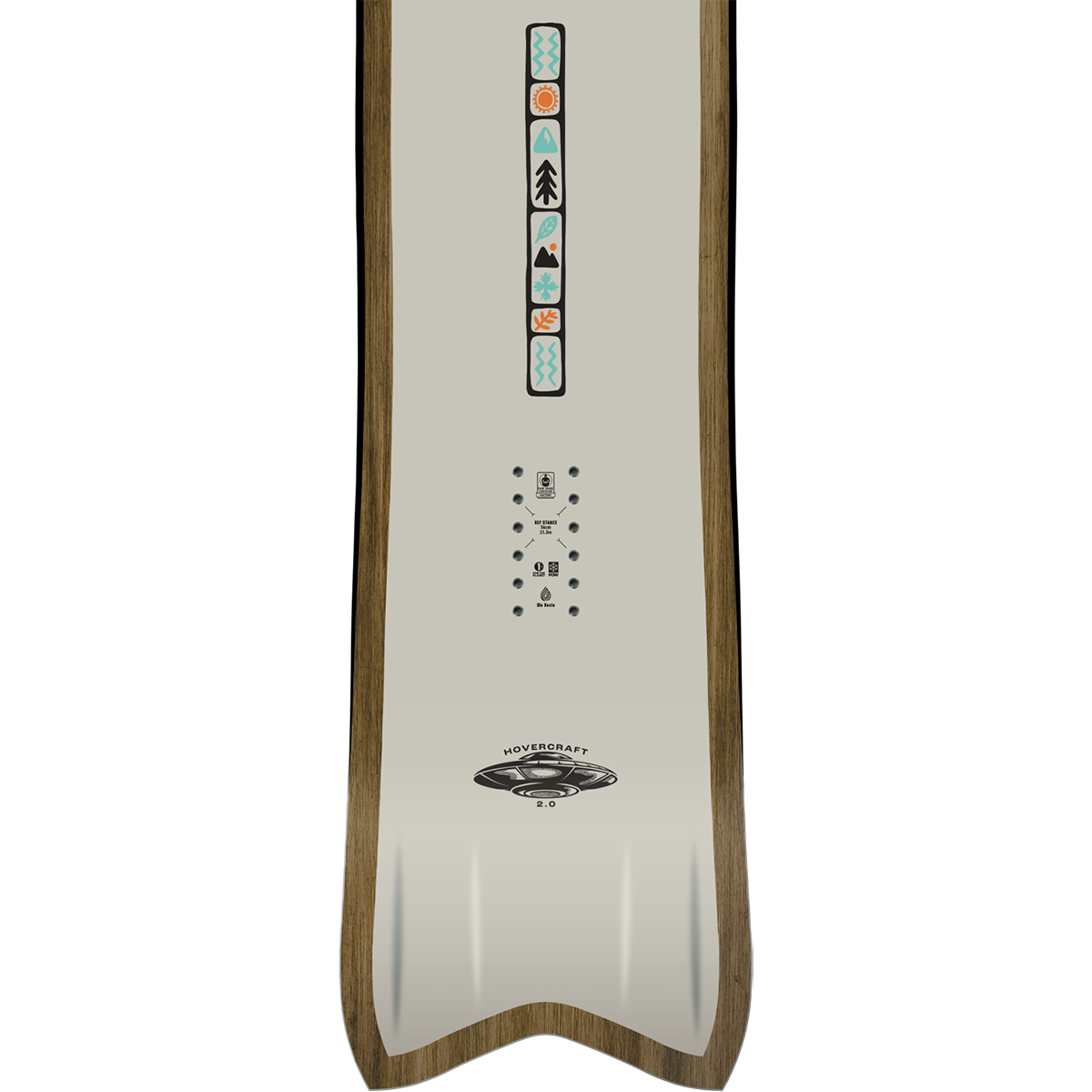 Jones Snowboards Hovercraft 2.0 Demo Snowboard alternate view