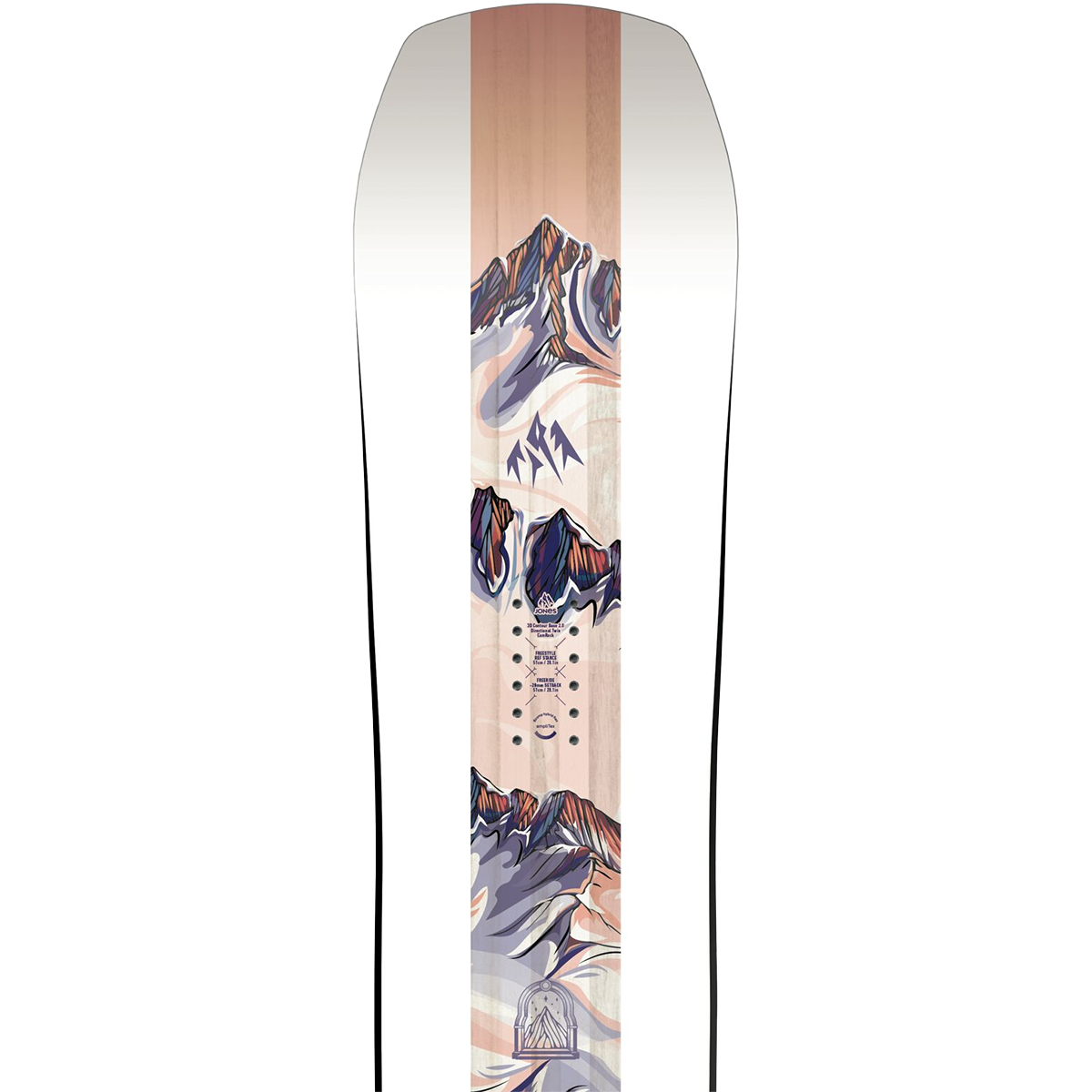 Jones Snowboards Women's Twin Sister Demo Snowboard Package alternate view