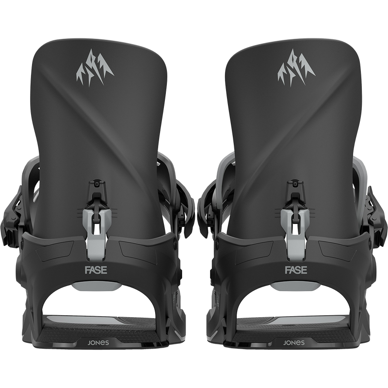 Jones Snowboards Mercury FASE Demo Snowboard Bindings, Jones Snowboards Mercury Fase in Eclipse Black back