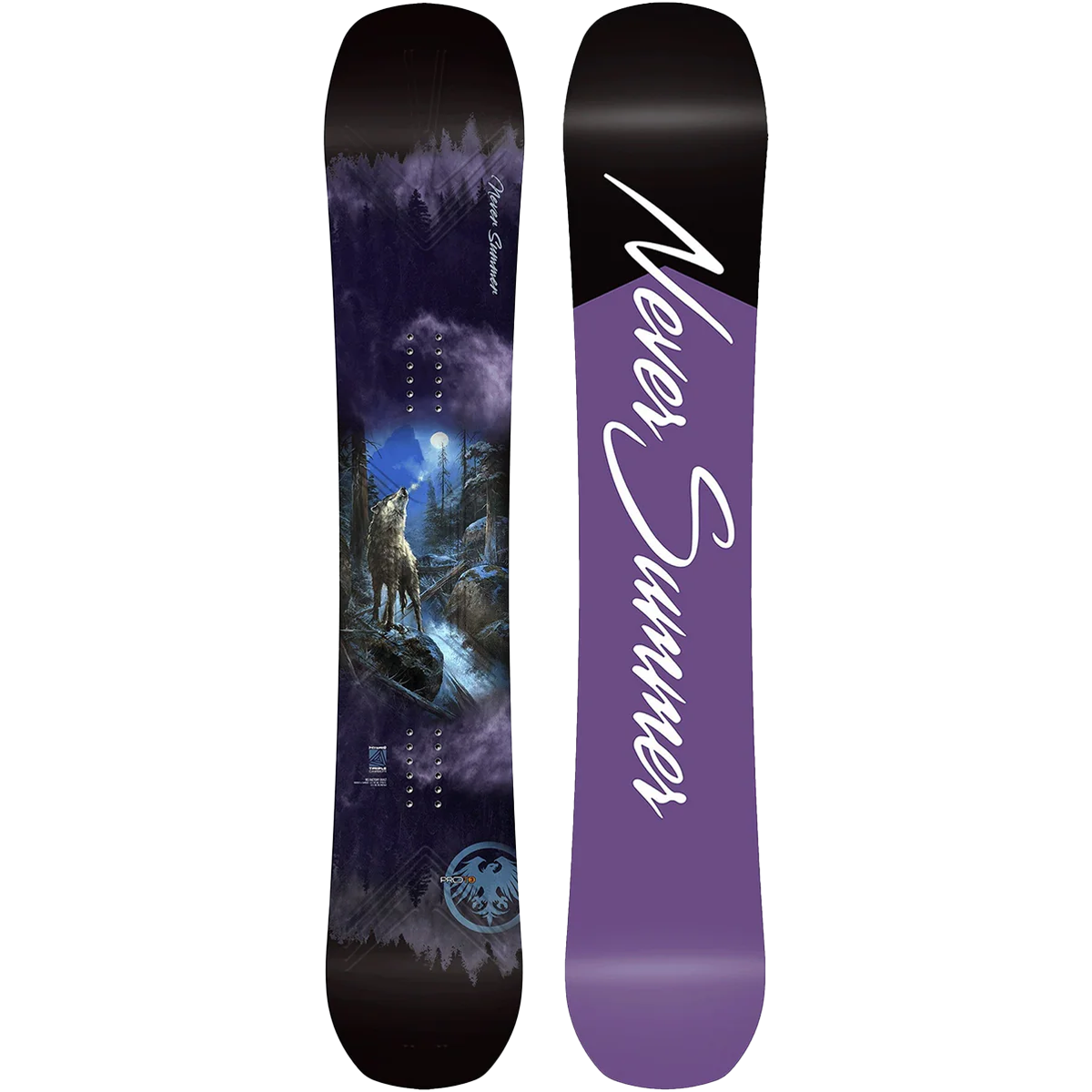 Never Summer Women's Proto T3 FR Demo Snowboard Package alternate view