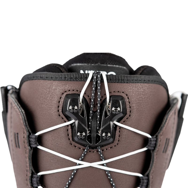 Women's Monarch Step On TLS, NItro Women's Monarch Step On TLS in Port top lace cleat