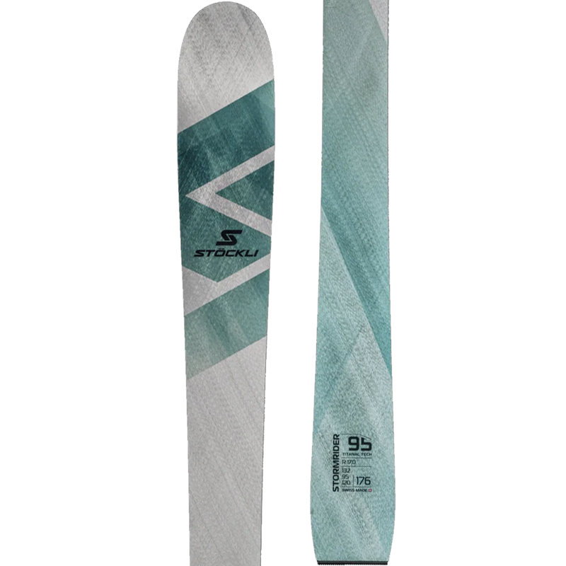 Stockli Stormrider 95 Demo Skis, Stockli Stormrider 95 tip and tail