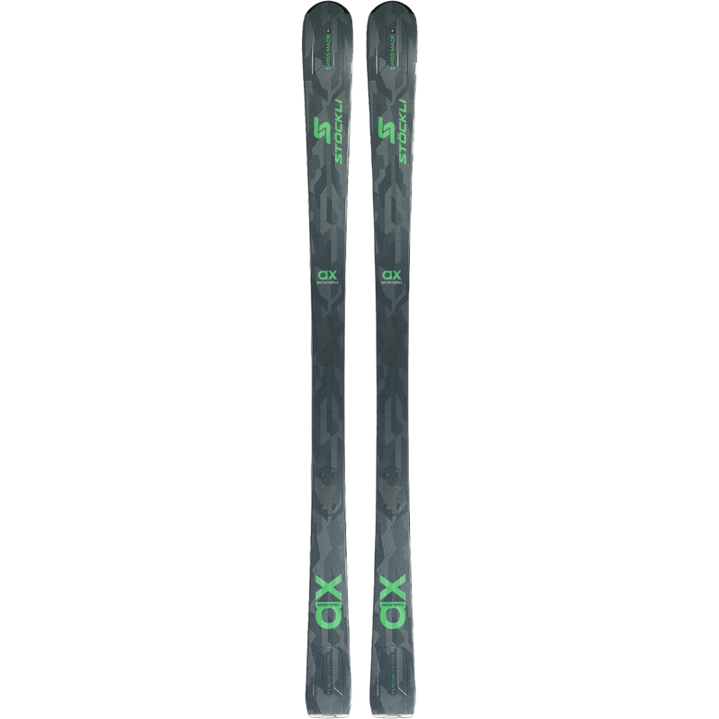Stockli Montero AX Demo Ski Package, Stockli Montero AX in Grey/Green
