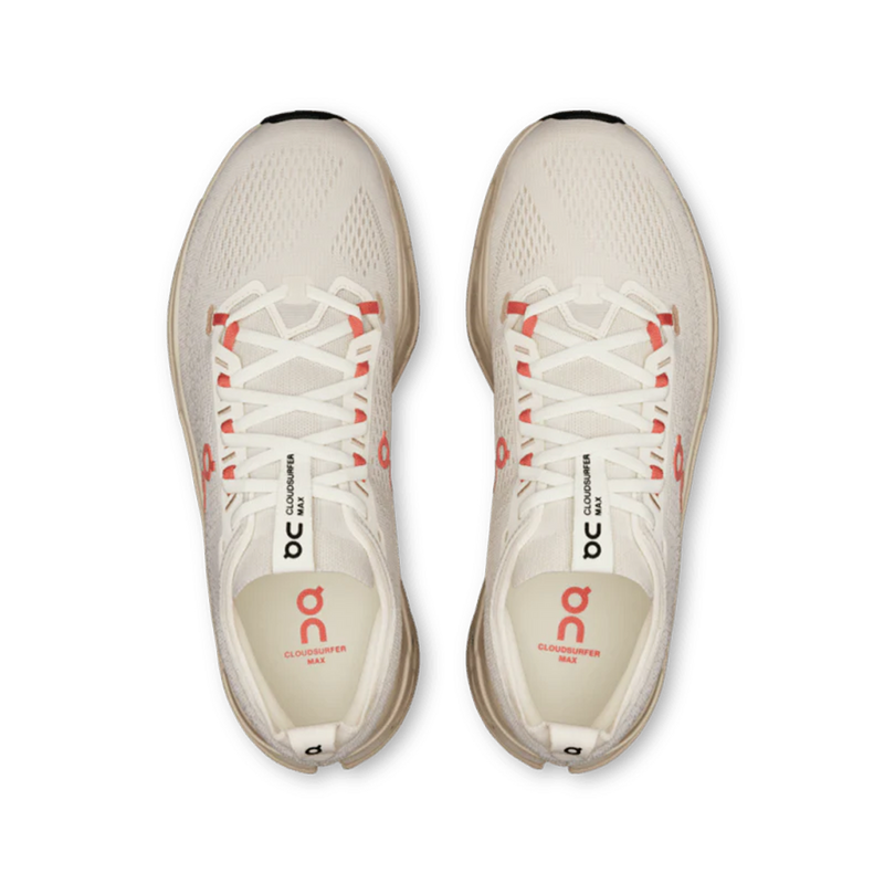 Men's Cloudsurfer Max, Men's On Cloudsurfer Max in Ivory -  top view