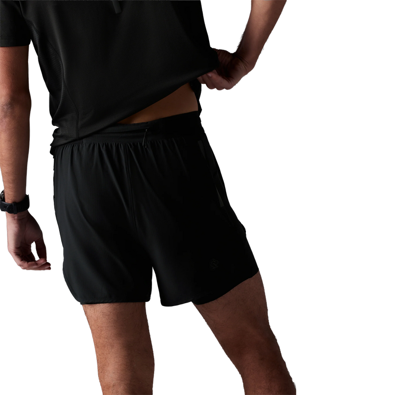 Men's Pacer Hybrid Short 5", Rabbit Men's Pacer Hybrid Short 5" back