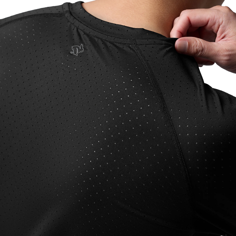 Men's Ice Perf Long Sleeve, Rabbit Men's Ice Perf Long Sleeve Back Graphic