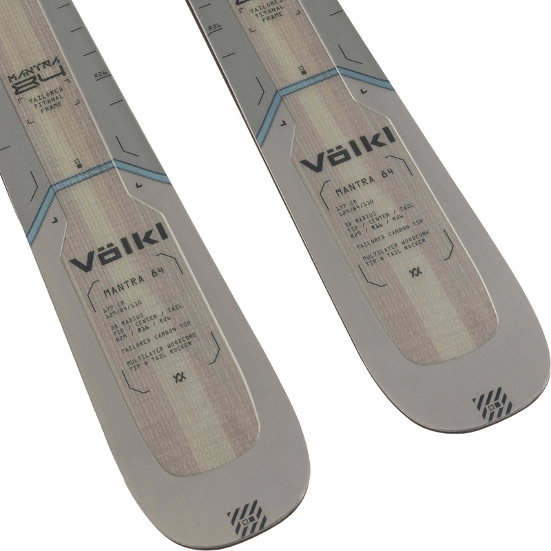 Mantra 84 Flat, Volkl Mantra 84 Flat tails