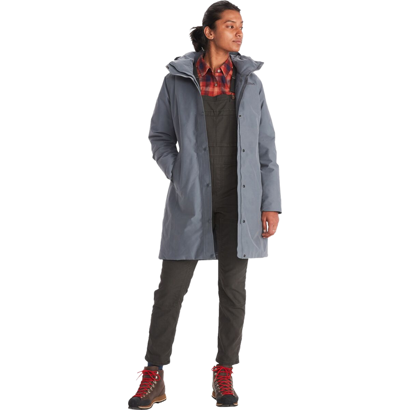 Women's Chelsea Coat, Marmot Women's Chelsea Coat in Steel Onyx