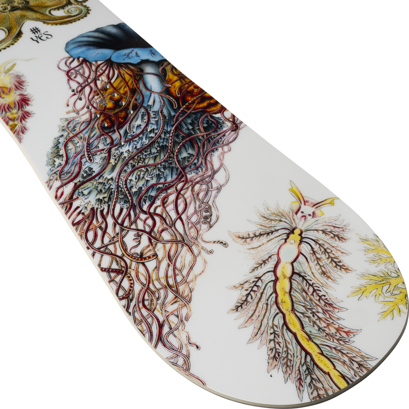 Yes Women's Hell Yes Demo Snowboard, Yes Women's Hell Yes tail