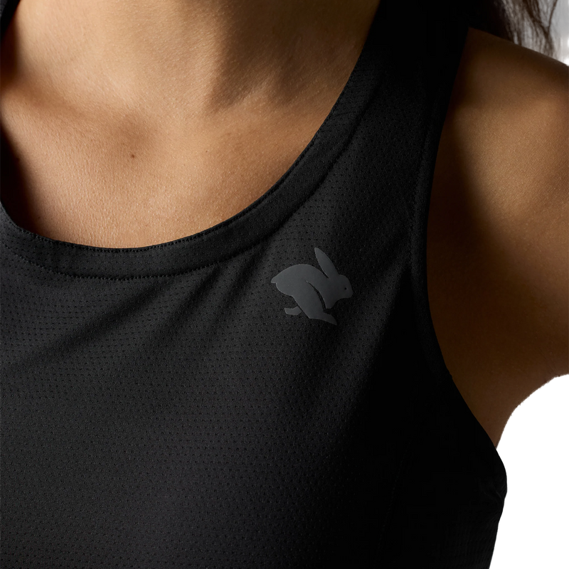 Women's Tempo Tank, Rabbit Women's Tempo Tank Front Logo