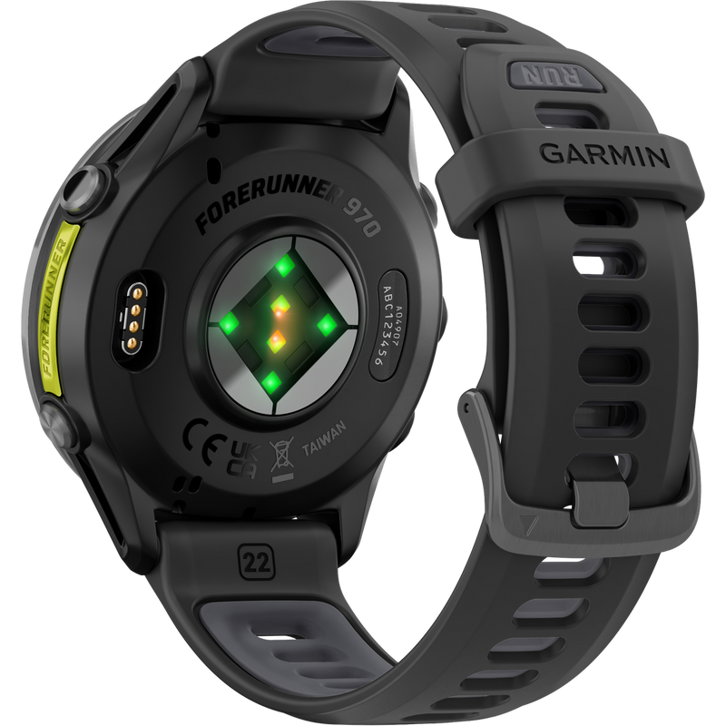 Forerunner 970, Garmin Forerunner 970 back