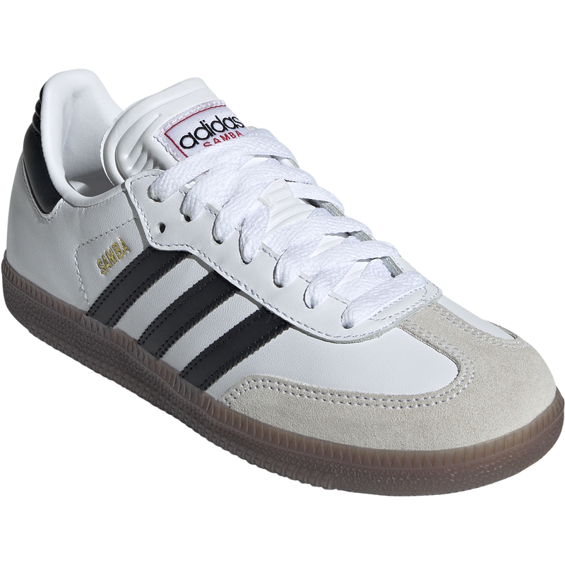 Youth Samba, Adidas Youth Samba in White front right