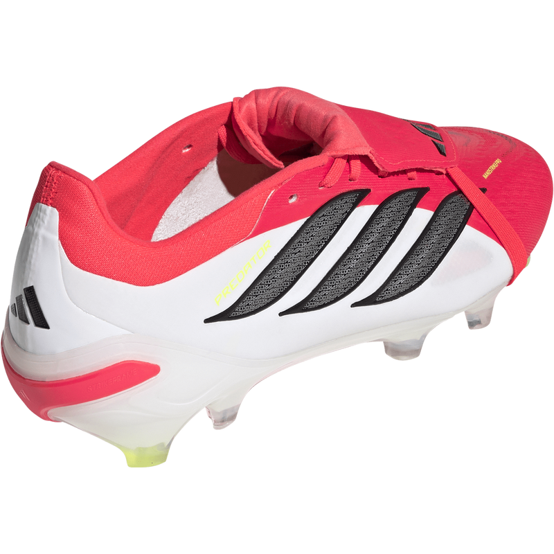 Predator Pro Fold-Over Tongue FG, Adidas Predator Pro Fold-Over Tongue FG in Lucid Red/Core Black/Ftwr White right rear