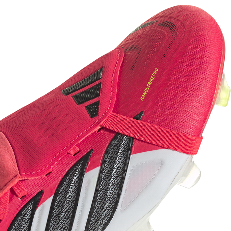 Predator Pro Fold-Over Tongue FG, Adidas Predator Pro Fold-Over Tongue FG in Lucid Red/Core Black/Ftwr White toe