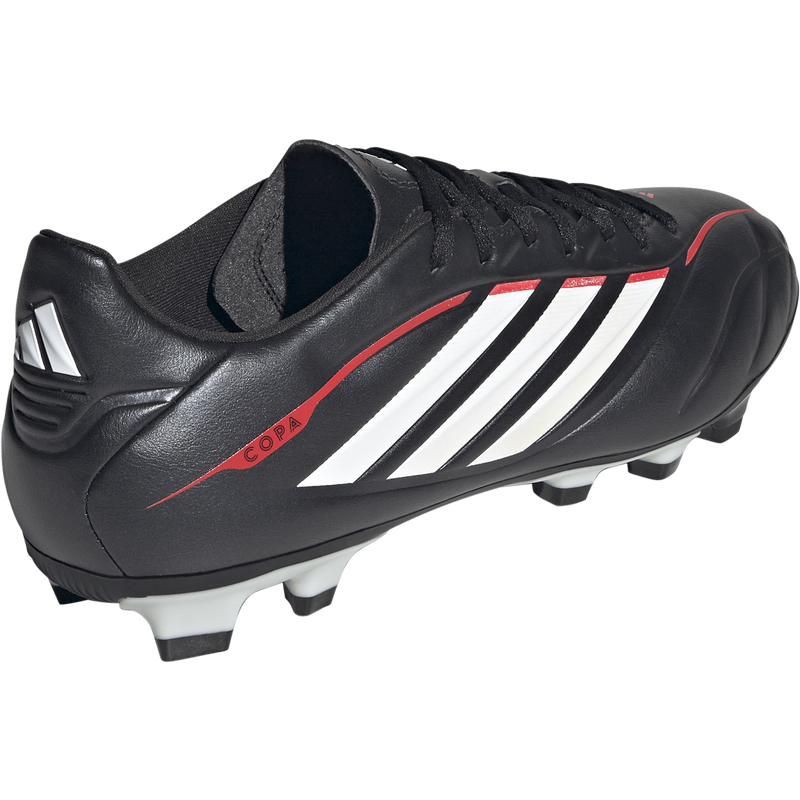 Copa Pure IV Club FG/MG, Adidas Copa Pure IV Club FG/MG in Core Black/White/Lucid Red right rear