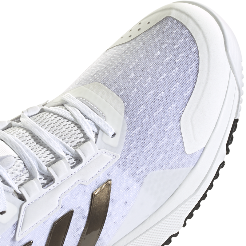 Men's Crazyflight 6 Mid, Adidas Men's Crazyflight 6 Mid in White/Core Black/White toe
