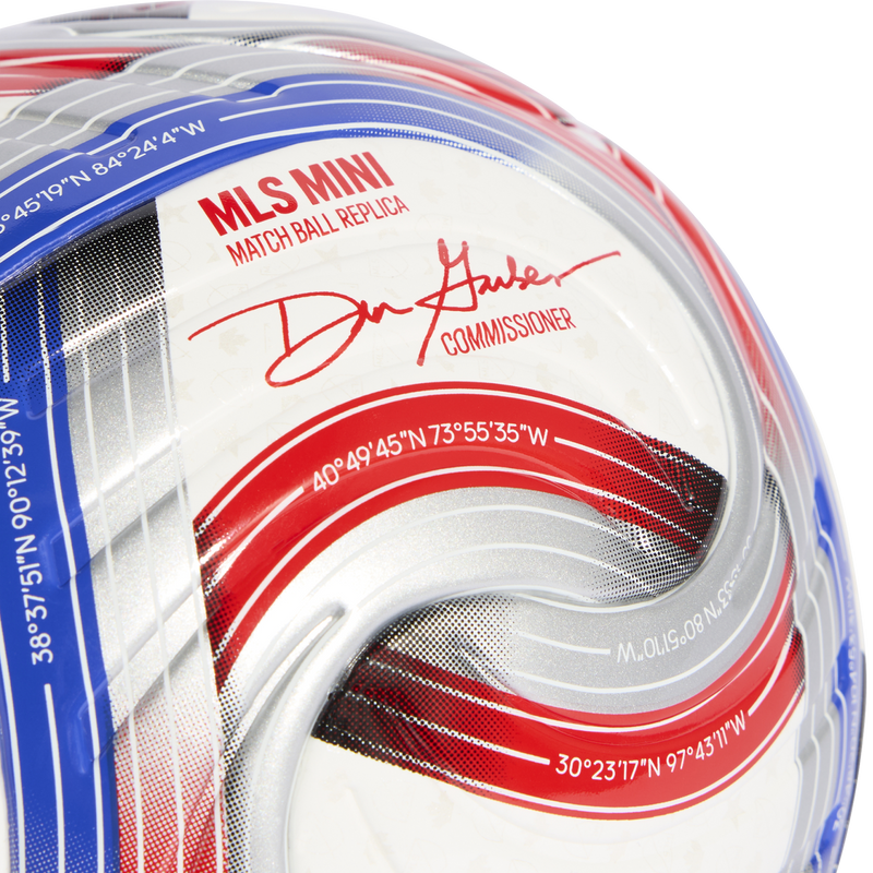 MLS Mini Ball 2026, Adidas MLS Mini Ball 2026 Commissioner Graphic