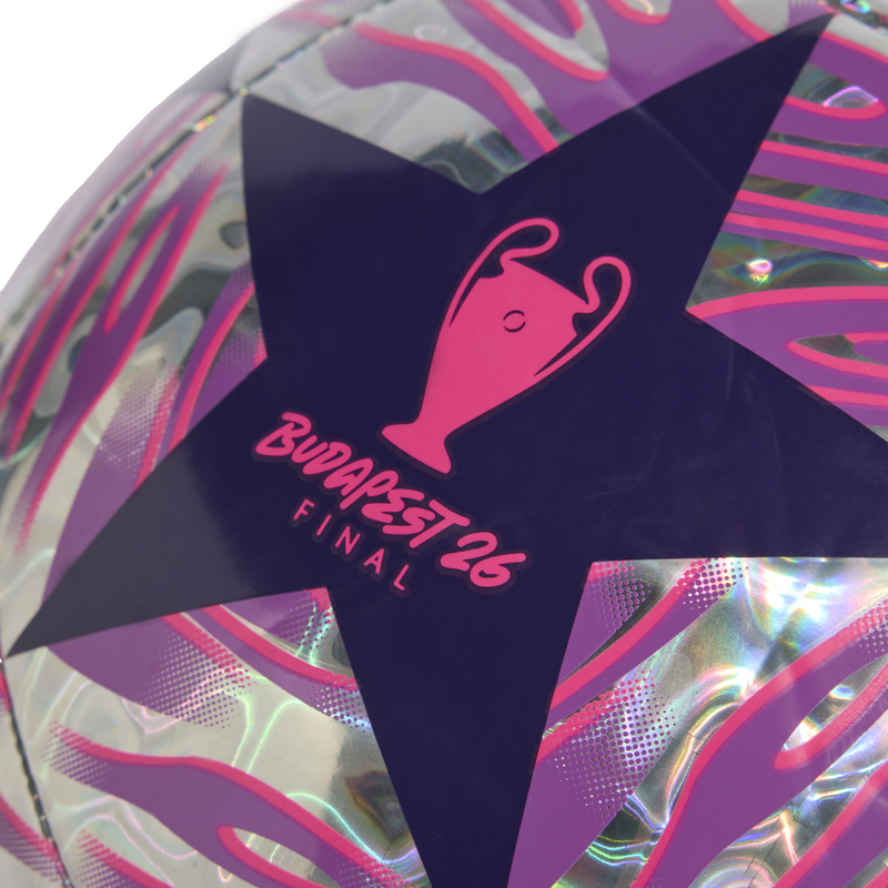 UCL Final Training Foil Ball, UCL Final Training Foil Ball Logo