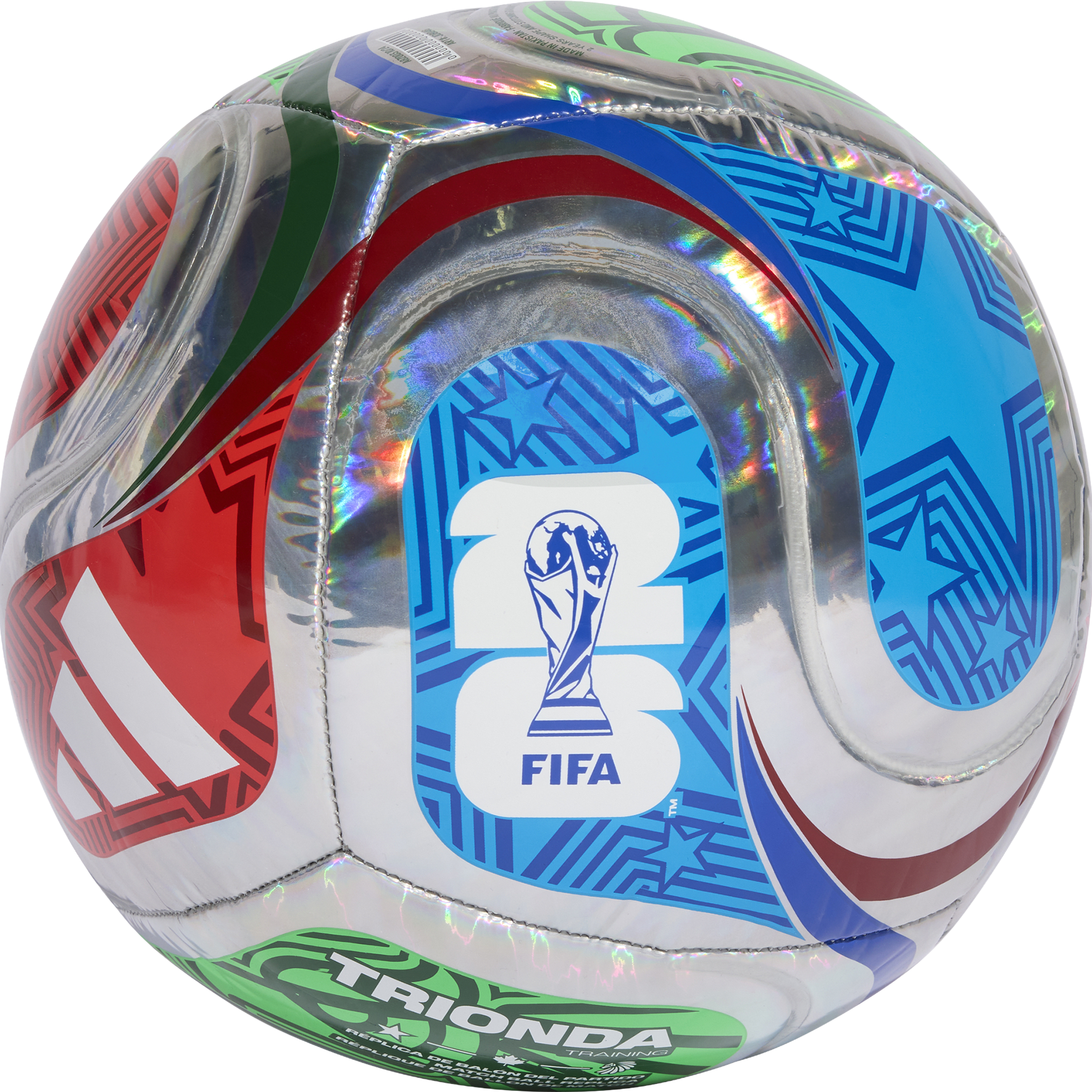 World Cup Trionda Training Foil Ball alternate view