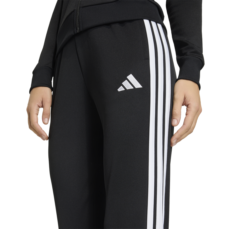 Women's Tiro 26 Track Pant, Adidas Women's Tiro 26 Track Pant in Black/White front left logo