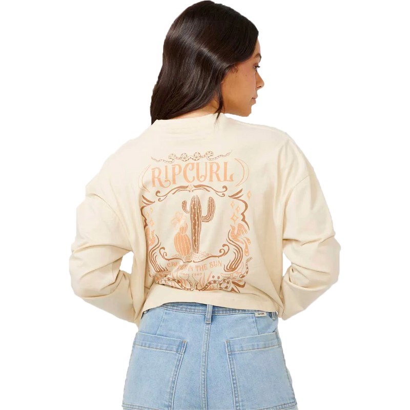Women's Desert Queen Long Sleeve, Rip Curl Women's Desert Queen Long Sleeve Back