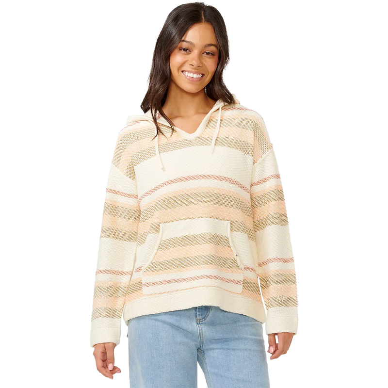 Women's Desert Dreams Striped Poncho, Featured Image