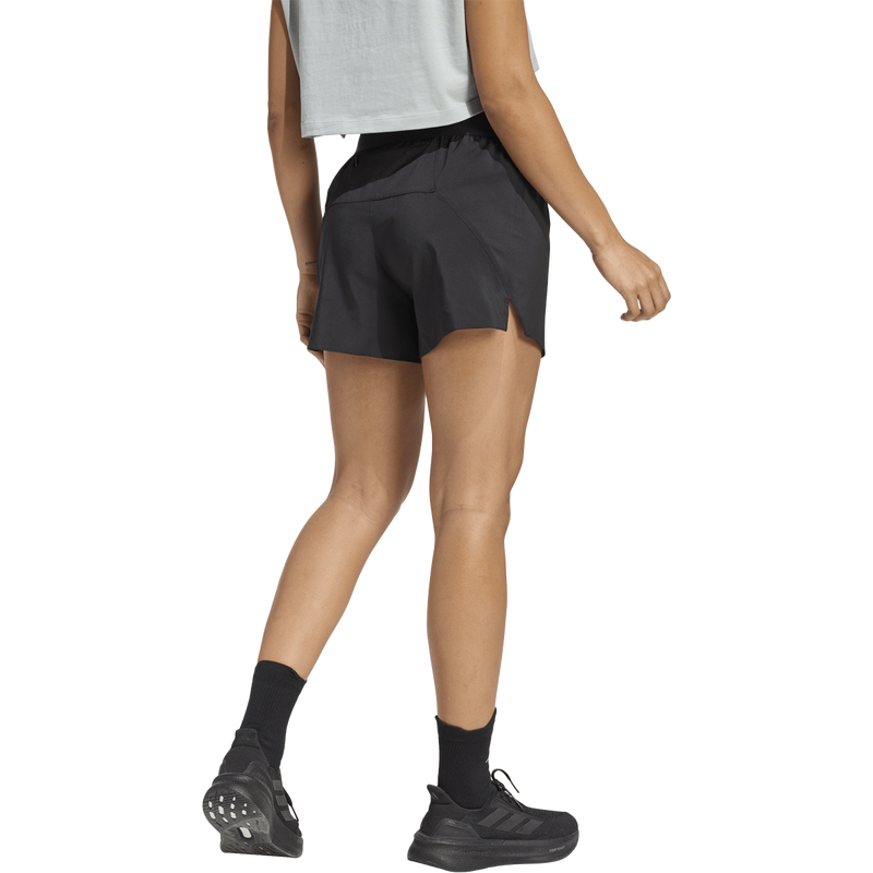 Women's Run Essentials Short, Adidas Women's Run Essentials Short back on model