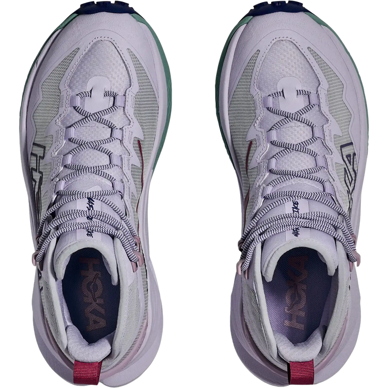 Women's Mafate Hike, Hoka Women's Mafate Hike in ALBR-Ambient Blue/Blueberry pair top