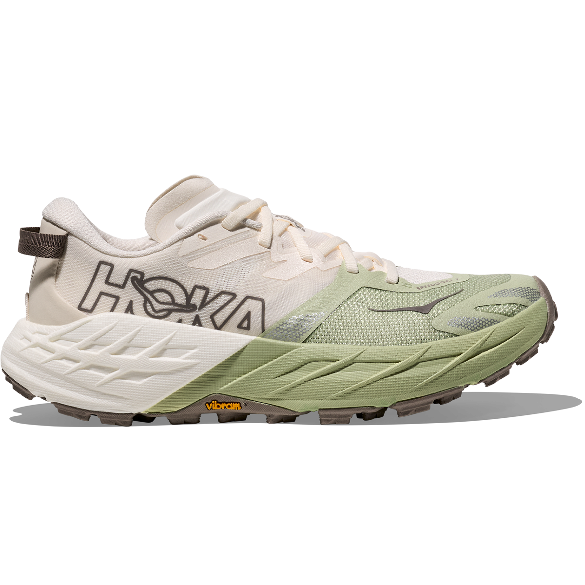 Hoka Women's Speedgoat 7 in Alabaster/Morning Dew