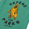 Parks Project Defend The Parks Bear Pocket Tee Back logo