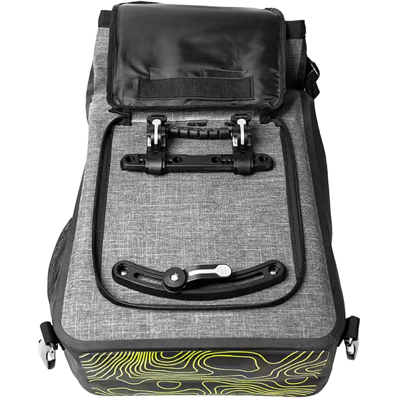 Aventon Backpack, Aventon Backpack back panel open