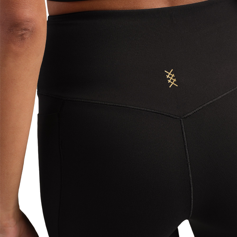 Women's Revive Flare Legging, Rhone Women's Revive Flare Legging Back Logo