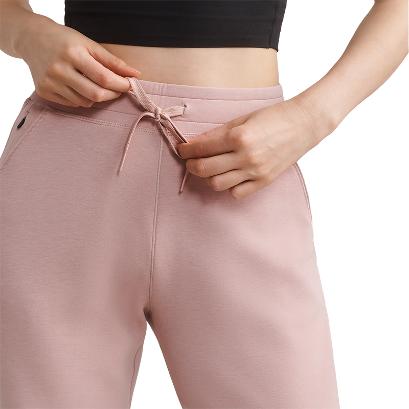 Women's DreamGlow Jogger, Rhone Women's DreamGlow Jogger in Rose Dust front tie