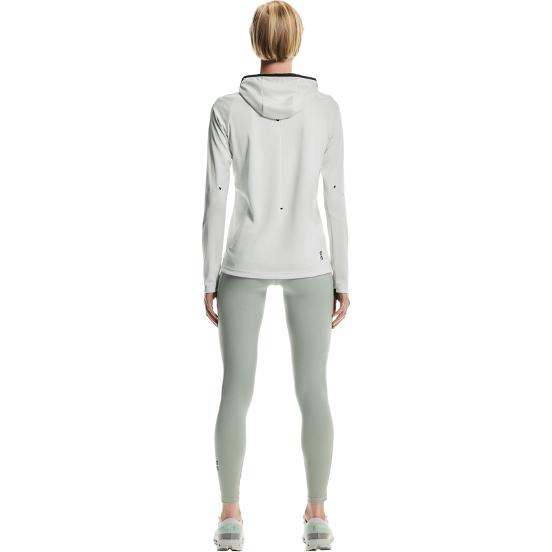 Women's Climate Zip Hoodie, On Women's Climate Zip Hoodie in Sailor back