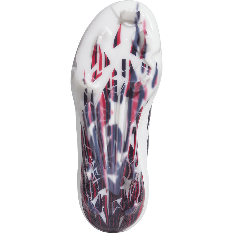 Adizero Impact TPU 2.0 USA, Adidas Adizero Impact TPU 2.0 USA in White/Red/Blue bottom